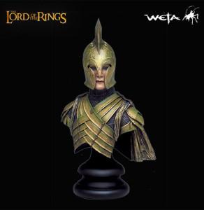 Sideshow Weta Collectibles - The Lord of the Rings: The Fellowship of the Ring - High Elven Infantryman (1/4 Scale Polystone Bust) - Simply Toys