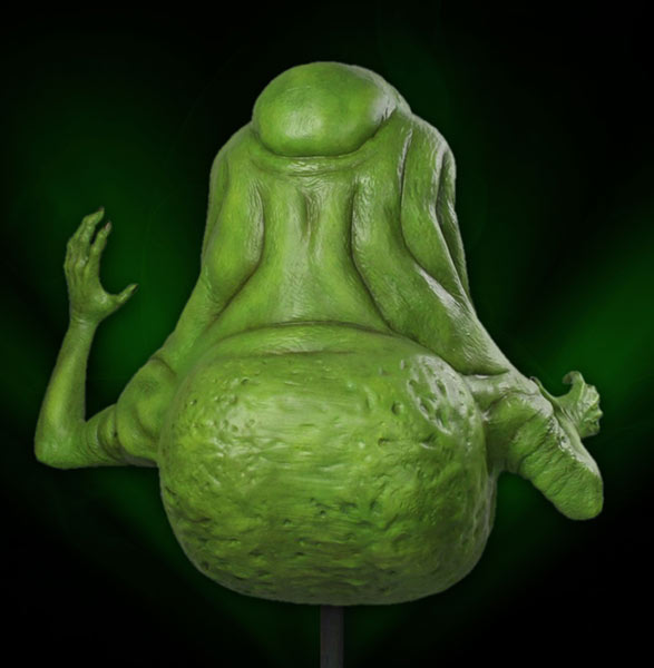 Hollywood Collectibles Group Life-Size Statue - Slimer (Limited 250 Piece) - Simply Toys