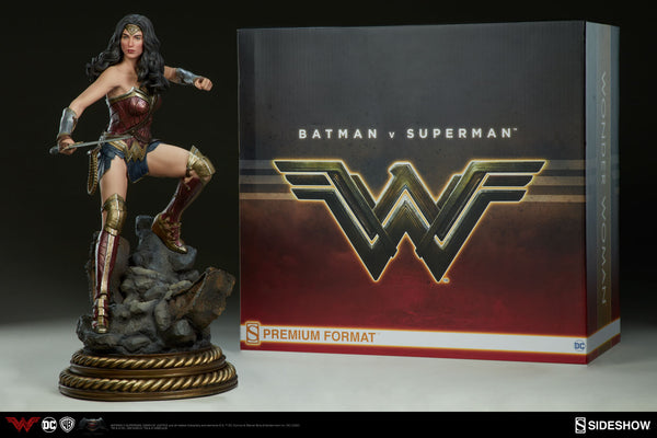 Sideshow Collectibles - DC BVS Premium Format Figure - Wonder Woman - Simply Toys