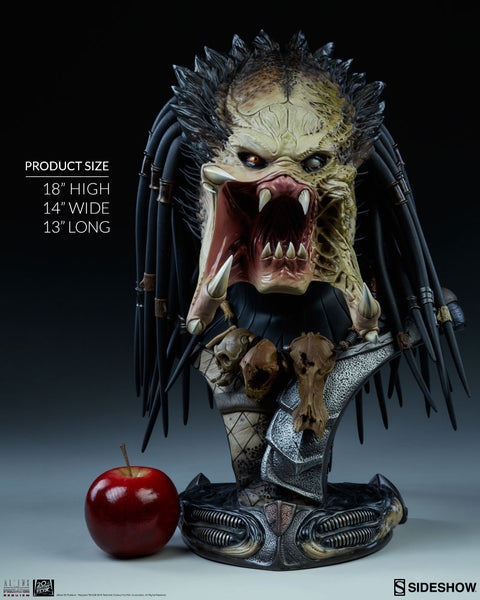 Sideshow Collectibles Aliens vs Predator: Requiem Legendary Scale Bust - Wolf Predator - Simply Toys