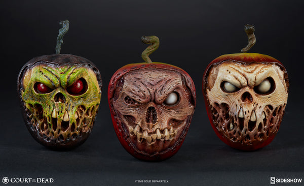 Sideshow Collectibles - Court of the Dead Prop Replica - Skull Apple (Rotten Version)