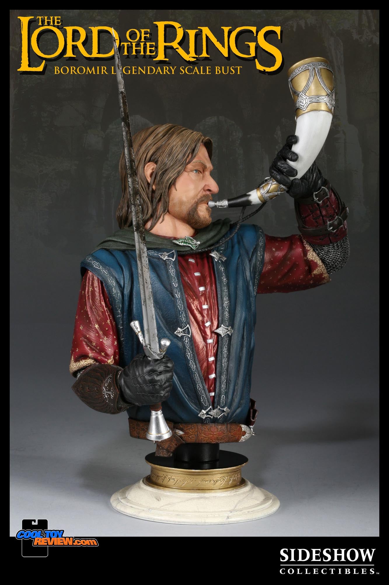 Sideshow Collectibles Lord Of The Ring Legendary Scale Bust  - Boromir - Simply Toys
