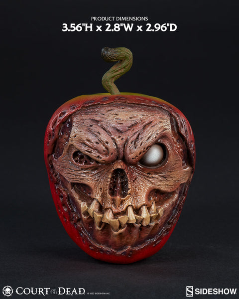 Sideshow Collectibles - Court of the Dead Prop Replica - Skull Apple (Rotten Version)