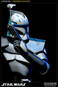 Sideshow Collectibles Star Wars Legendary Scale Bust  - Captain Rex - Simply Toys