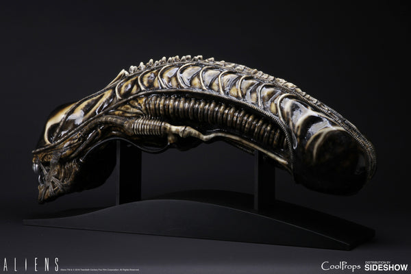 Sideshow Collectibles CoolProps - Alien Warrior Life-Size Head Prop Replica - Simply Toys