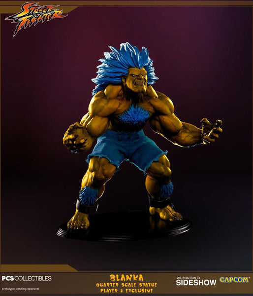 Pop Culture Shock Street Fighter Statue - Blanka Player 2 (Exclusive) - Simply Toys