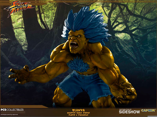 Pop Culture Shock Street Fighter Statue - Blanka Player 2 (Exclusive) - Simply Toys