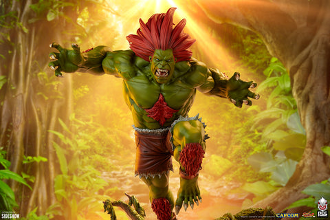 PCS Collectibles / Sideshow Collectibles - Street Fighter 1:4 Scale Statue - Blanka Ultra