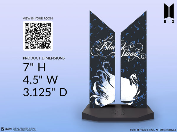 [PRE-ORDER] Sideshow Collectibles - BTS Collectible Logo - Premium BTS Logo: Black Swan Edition