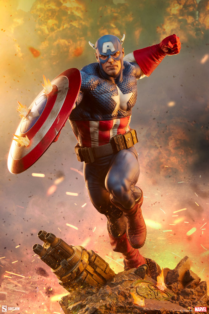 Sideshow Collectibles - Marvel Premium Format Figure - Captain America