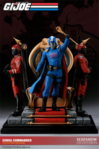 Sideshow Collectibles - G.I. Joe Polystone Diorama - Cobra Commander