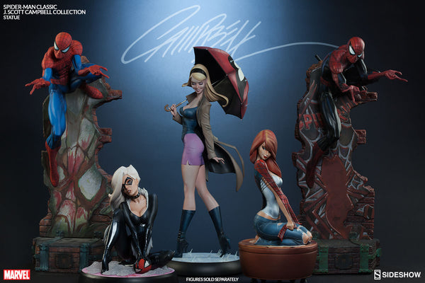 Sideshow Collectibles - Marvel Statue - J. Scott Campbell Collection: Spider-Man Classic