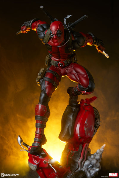 [PRE-ORDER] Sideshow Collectibles Premium Format Statue - MARVEL - Deadpool - Simply Toys