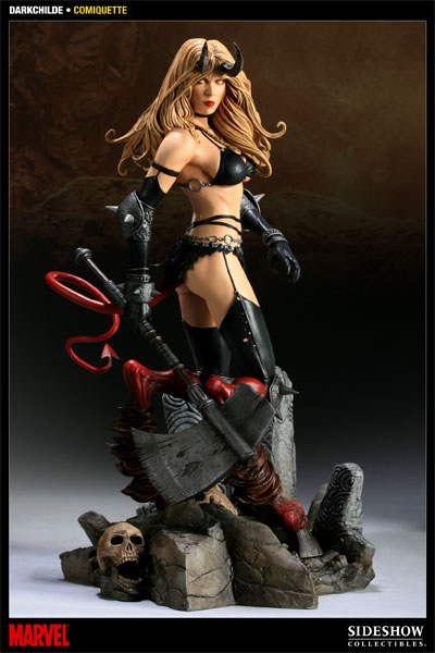 Sideshow Collectibles - Marvel Polystone Statue - Darkchilde [Exclusive]