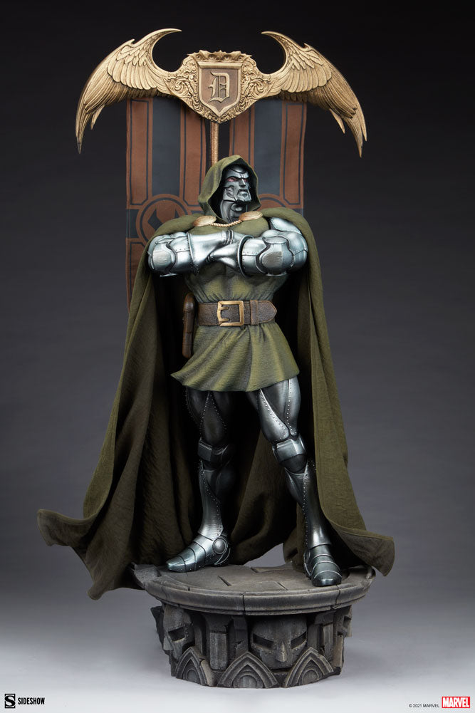 中古マーベル サイドショウ Sideshow Dr Doom ドゥーム Sideshow Collectibles - Marvel Maquette - Doctor Doom – Simply Toys