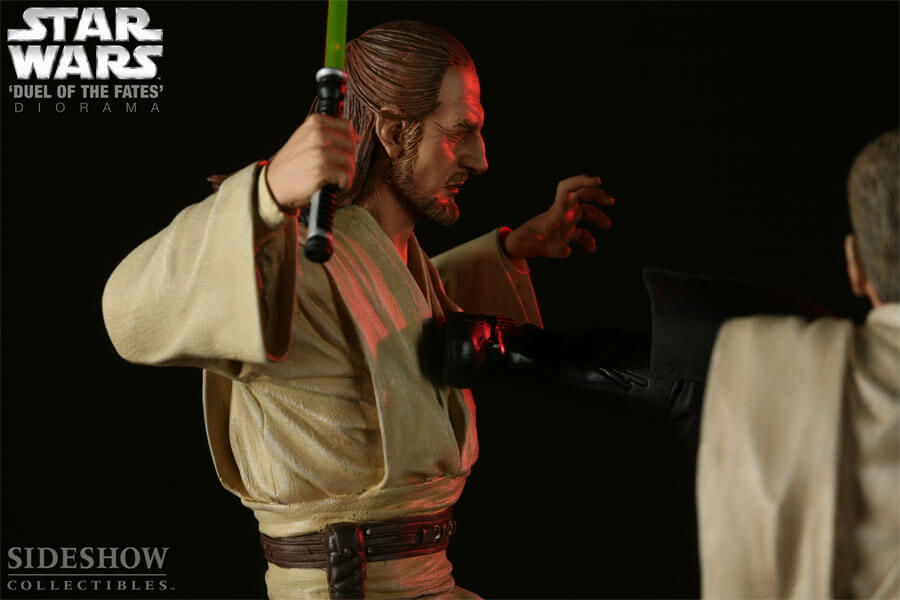 sideshow star wars duel of the fate statue