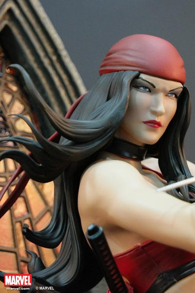 XM Studios 1/4 Scale MARVEL Premium Collectibles Statue - Elektra (Limited 700 pieces) - Simply Toys
