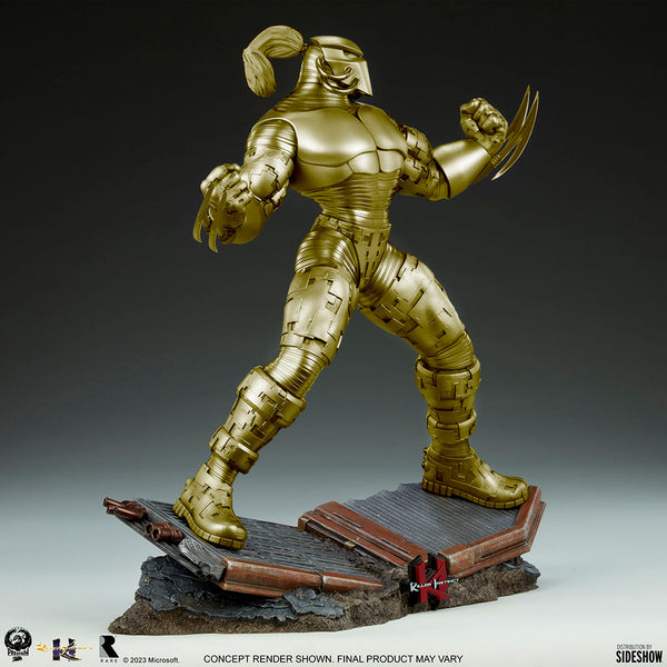 [PRE-ORDER] PCS / Sideshow Collectibles - Killer Instinct Quarter Scale Statue - Fulgore: Gold Variant