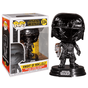 Funko Pop! Movies - Star Wars 334 - The Rise of Skywalker - Knights of Ren (Arm Cannon) (Hematite Chrome) (Exclusive)