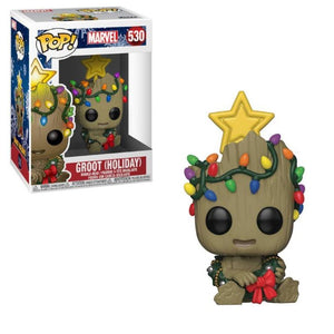 Funko Pop! MARVEL - MARVEL #530 - Groot (with Lights) (Holiday)