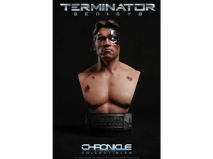Chronicle Collectibles Terminator Genisys 1/2 Scale Bust - T-800 (Battle Damaged) (Limited Edition 300 pieces) - Simply Toys