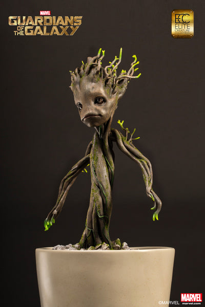 Elite Creature Collectibles Guardians Of The Galaxy 1/1 Scale Statue - Little Groot - Simply Toys