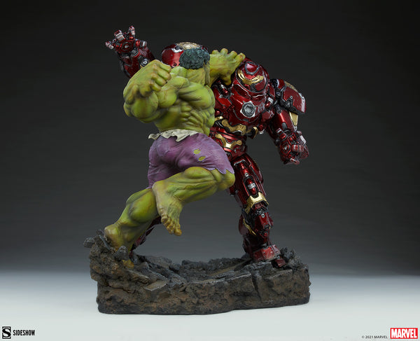 Sideshow Collectibles - Marvel Maquette - Hulk vs Hulkbuster