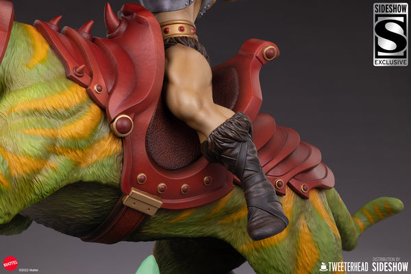 Tweeterhead / Sideshow Collectibles - Masters of the Universe Maquette - He-Man and Battle Cat Classic [Deluxe]