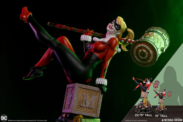 Tweeterhead / Sideshow Collectibles - DC Comics Quarter Scale Maquette - Harley Quinn