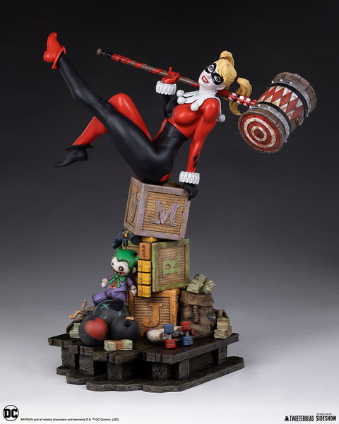 Tweeterhead / Sideshow Collectibles - DC Comics Quarter Scale Maquette - Harley Quinn