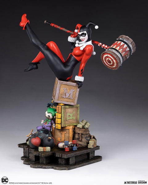 Tweeterhead / Sideshow Collectibles - DC Comics Quarter Scale Maquette - Harley Quinn