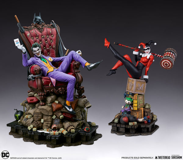 Tweeterhead / Sideshow Collectibles - DC Comics Sixth Scale Maquette - Harley Quinn