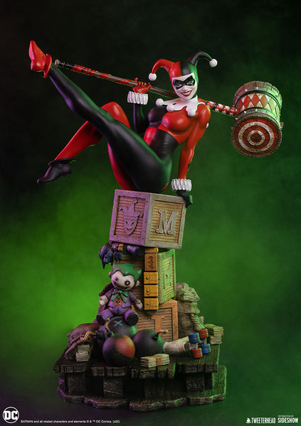 Tweeterhead / Sideshow Collectibles - DC Comics Sixth Scale Maquette - Harley Quinn