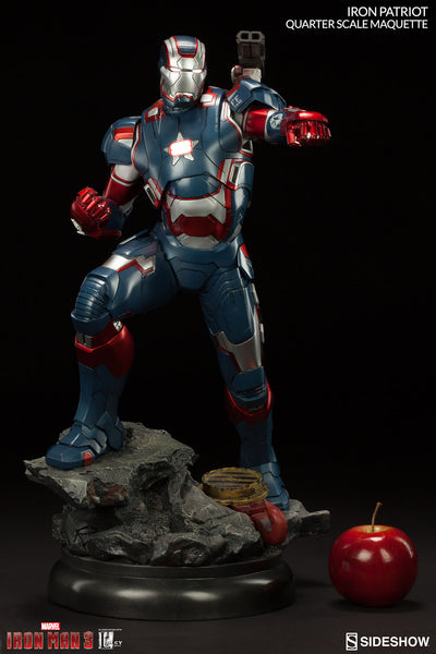 Sideshow Collectibles MARVEL Maquette Statue - Iron Patriot - Simply Toys