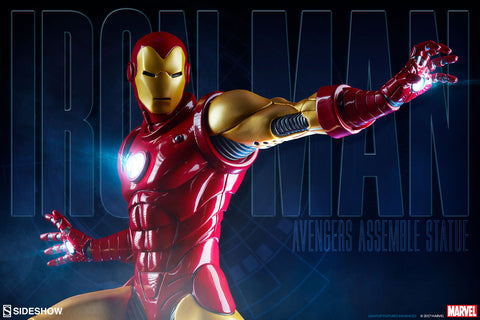 Sideshow Collectibles MARVEL Statue : Avengers Assemble - Iron Man - Simply Toys