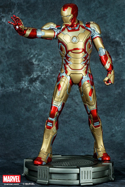 XM Studios 1/4 Scale MARVEL Premium Collectibles Statue - Iron Man MK42 (Limited 500 Pieces) - Simply Toys