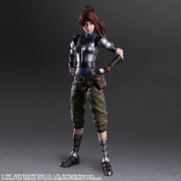 Square Enix - Final Fantasy Play Arts Kai - FFVII Remake: Jessie & Motorcycle Set