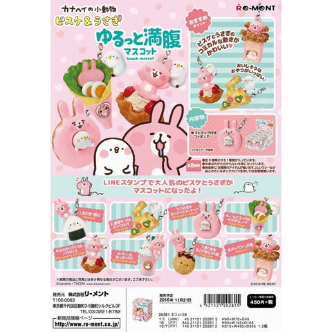 Re-Ment Kanahei - Kanahei Snack Mascot (Set of 8) - Simply Toys