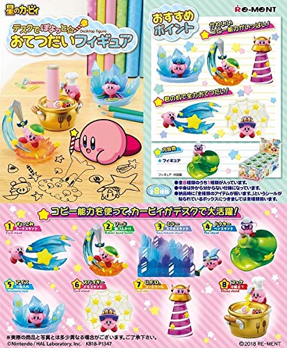 Re-Ment Kirby - Kirby Desk Figure (Set of 8) - Simply Toys
