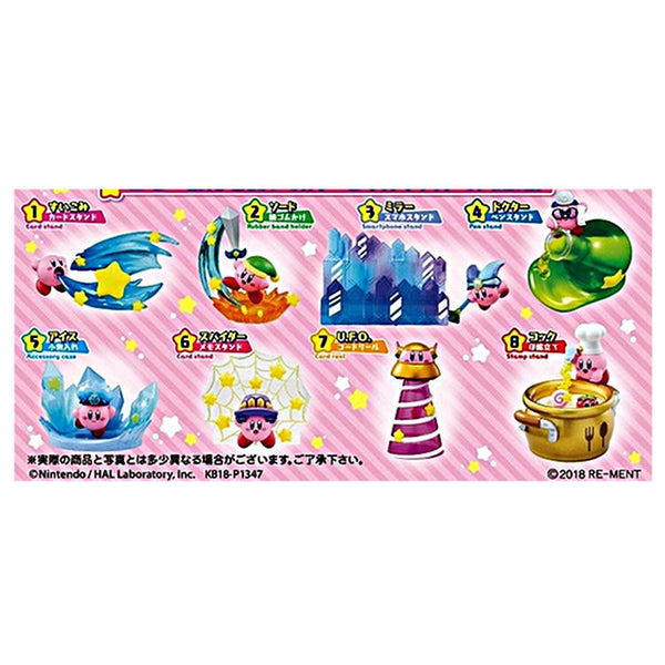 Re-Ment Kirby - Kirby Desk Figure (Set of 8) - Simply Toys