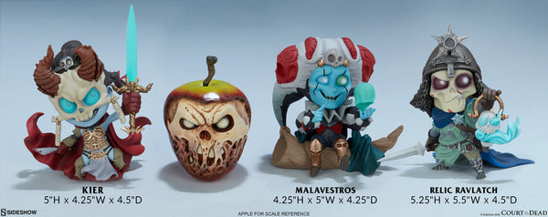 Sideshow Collectibles - Court of the Dead Statue - Kier, Relic Ravlatch, & Malavestros: Court-Toons Collectible Set