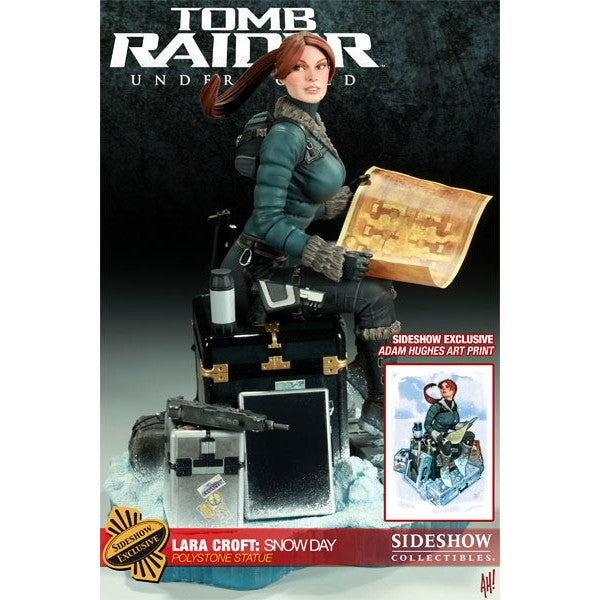 Sideshow Collectibles - Tomb Raider Statue - Underworld: Lara Croft [Snow Day]