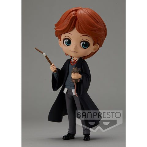 Banpresto Harry Potter Q Posket - Ron Weasley with Scabbers