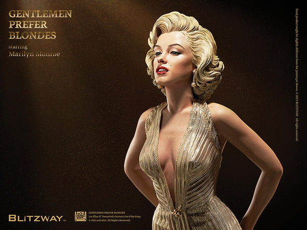 BLITZWAY Gentlement Prefer Blondes 1953 Statue - Marilyn Monroe - Simply Toys