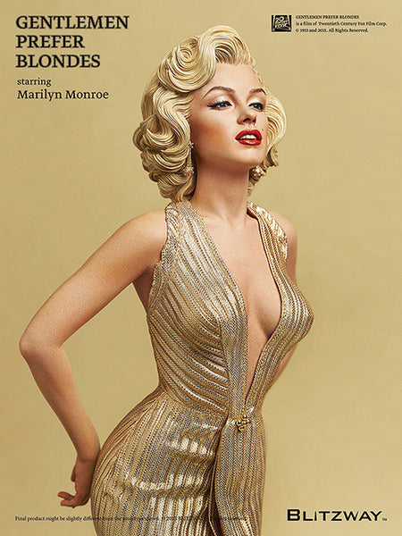 BLITZWAY Gentlement Prefer Blondes 1953 Statue - Marilyn Monroe - Simply Toys