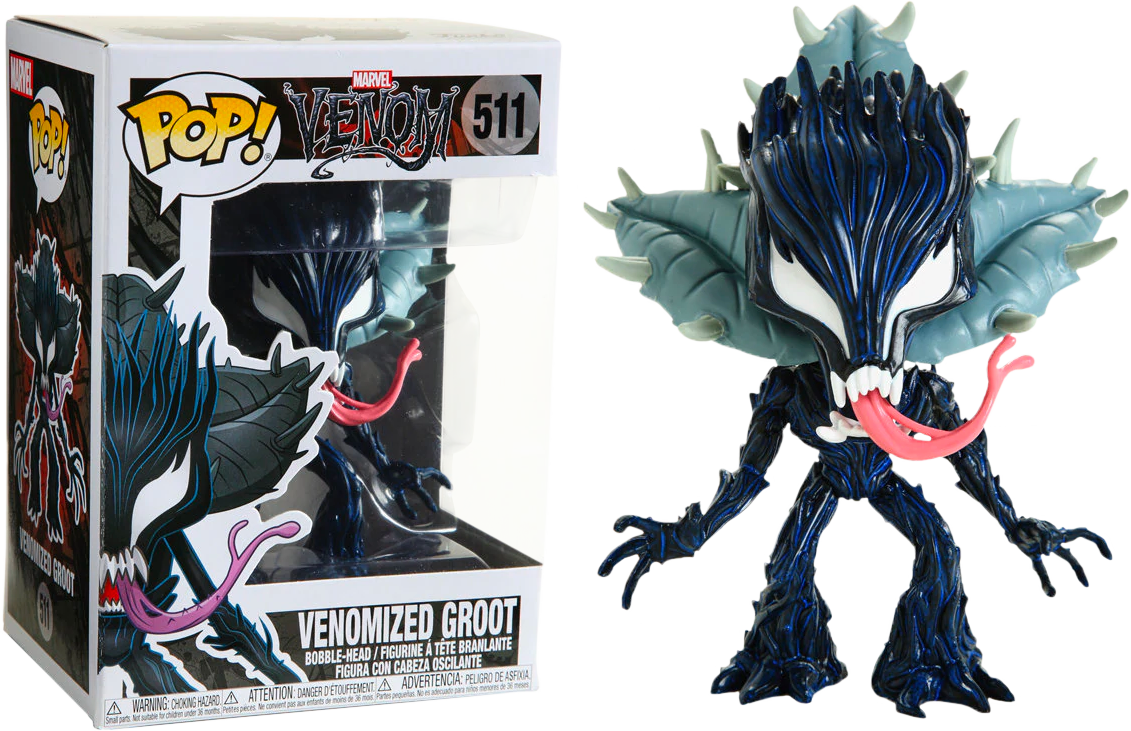 Funko Pop! MARVEL - Venom #511 - Venomized Groot - Simply Toys