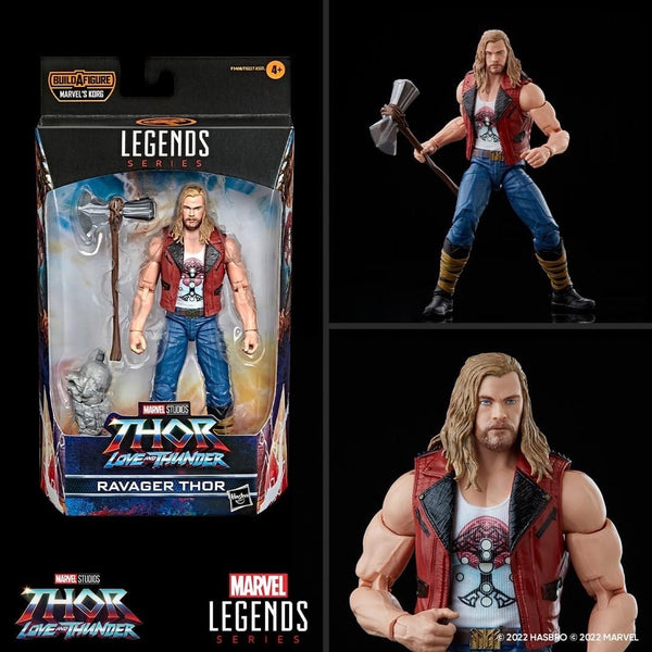 Hasbro - F02275L00 Marvel Legends Series - Thor: Love and Thunder: Set of 7 [BAF Marvel Korg]