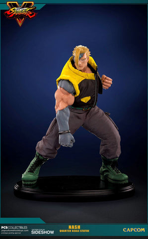 Pop Culture Shock Street Fighter 5 Statue - Nash - Simply Toys