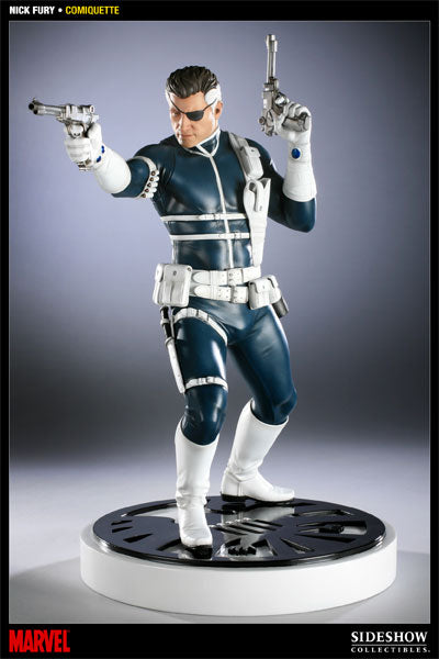 Sideshow Collectibles - Marvel Polystone Statue - Nick Fury