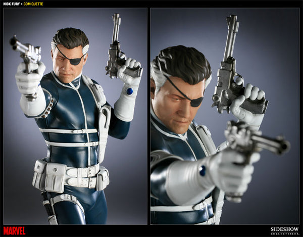 Sideshow Collectibles - Marvel Polystone Statue - Nick Fury
